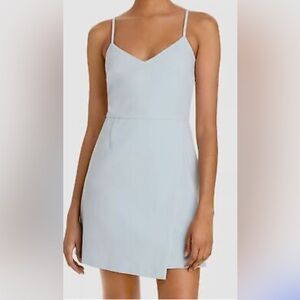 Baby blue French connection dress. Size 0.Worn once. pin marks in back